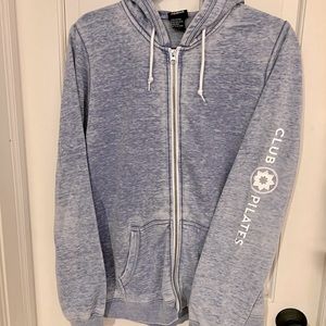 Club Pilates full zip hoodie